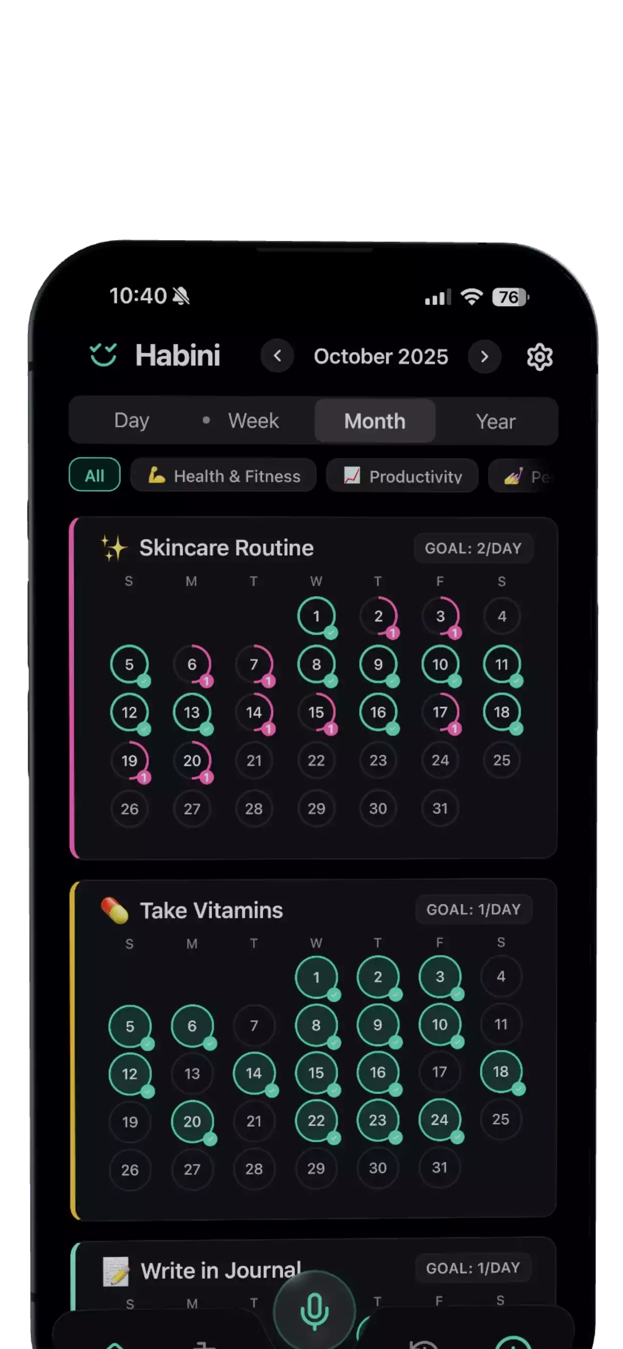 Habini app screenshot 2